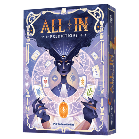 All In Predictions, jeu de cartes de prédiction et de bluff édité par Next Move Games