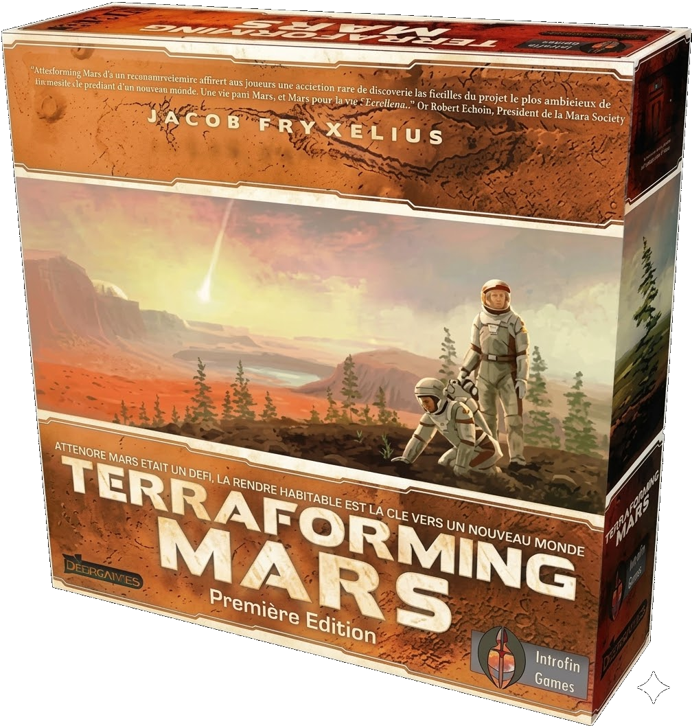 Terraforming Mars, jeu de société expert de gestion de ressources et de cartes