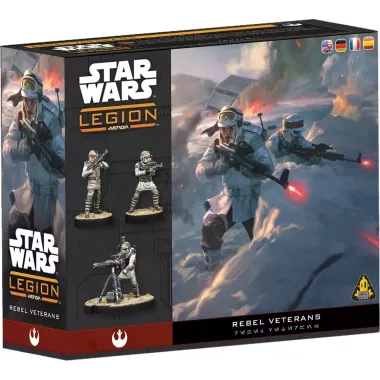 Star Wars : Légion - Rebel Veterans​ (Resculpt) - Extension d'Unité