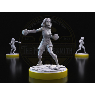 La Boxeuse Championne Survivante