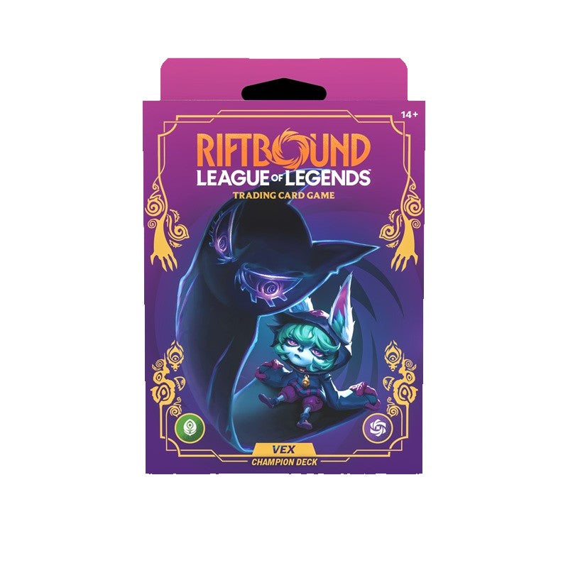 TCG Riftbound : LoL Unleashed deck Vex (FR)