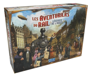 Les Aventuriers du Rail Legacy - Légendes de l'Ouest - Nommé pour le KennerSpiel des Jahres 2024