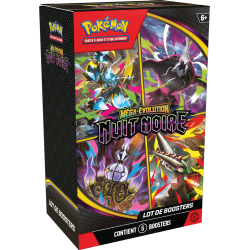 Pokémon ME05: Bundle - 6 boosters Nuit Noire